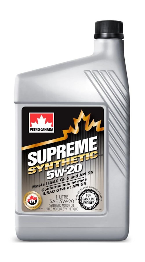 Масло моторное PETRO-CANADA Supreme Synthetic 5W-20 1л, Масла моторные